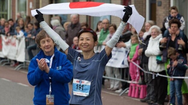 Mami Kudo, a por el récord del mundo de 24 horas en el parque Romano