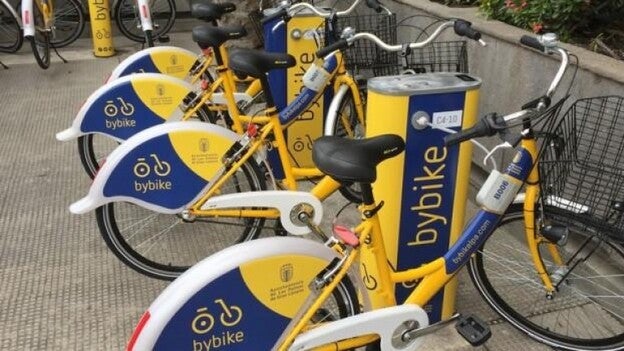 Multa de 450 euros por intentar robar una bicicleta pública