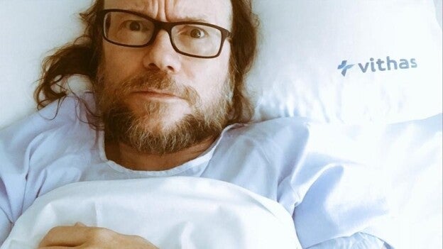 Santiago Segura, operado de apendicitis