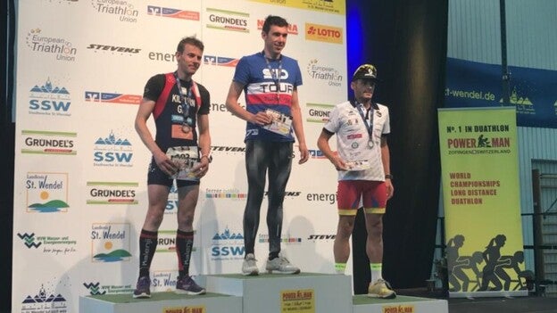 Tanausú Castellano, bronce en Alemania