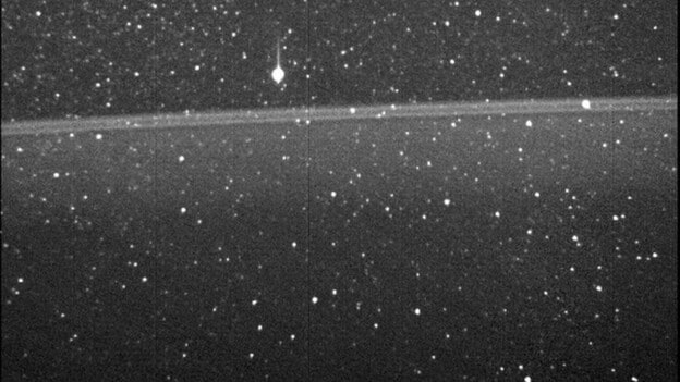 La nave Juno obtiene la primera imagen de los anillos de Júpiter desde dentro