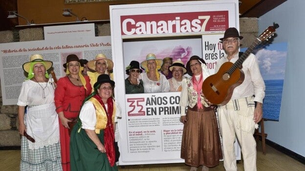 El photocall de CANARIAS7 se va de romería