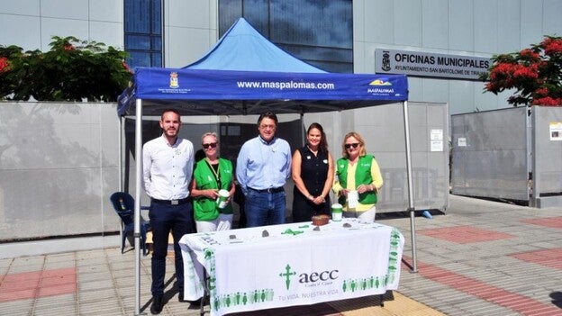 Maspalomas se une a la cuestación contra el cáncer