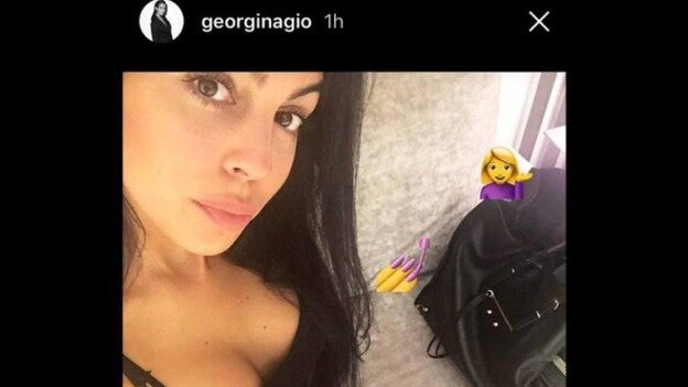 Giorgina presume de barriga plana