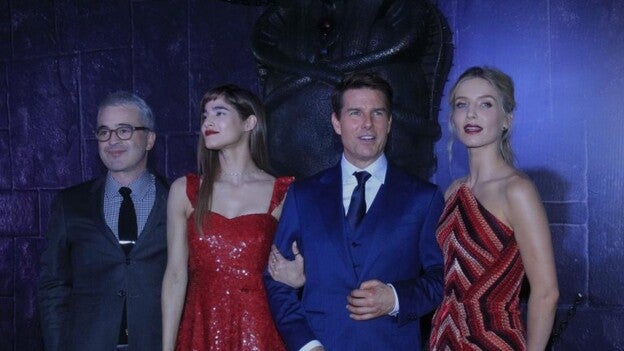 Tom Cruise presenta en México "La momia"