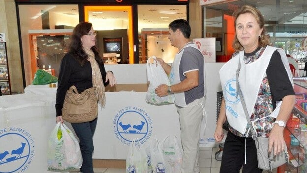 Voluntarios para la Operación Kilo del Banco de Alimentos