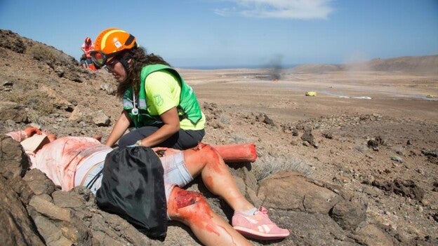 Ensayo para una catástrofe aérea