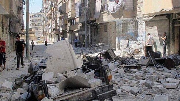 Al menos 17 muertos por bombardeos en Siria