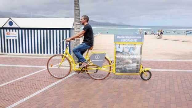 Gran Canaria participa en la campaña ‘Aclara la psoriasis’