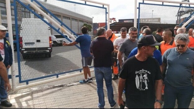 Boicot de los estibadores tras la liberalización