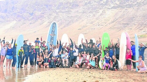 Ola a ola favoreciendo la integración