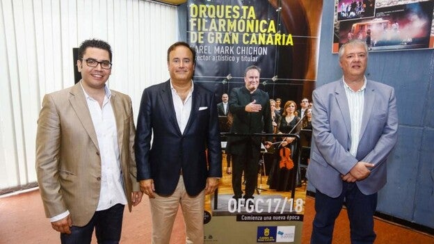 Sánchez Araña, segundo de Chichon en la Orquesta Filarmónica