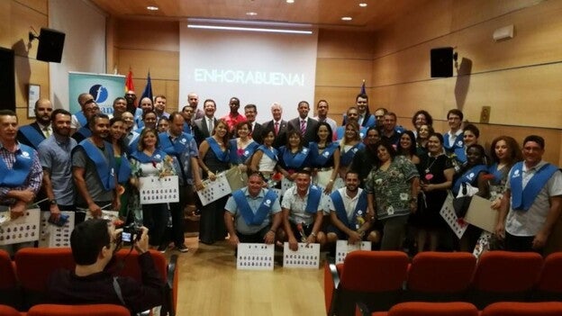 Fin de curso y entrega de orlas del Instituto Focan