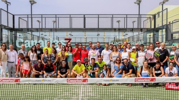 Éxito del Open de Pádel de CANARIAS7 y Fund Grube