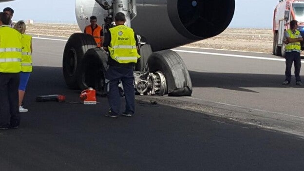 Un problema deja inoperativo el aeropuerto Tenerife Sur