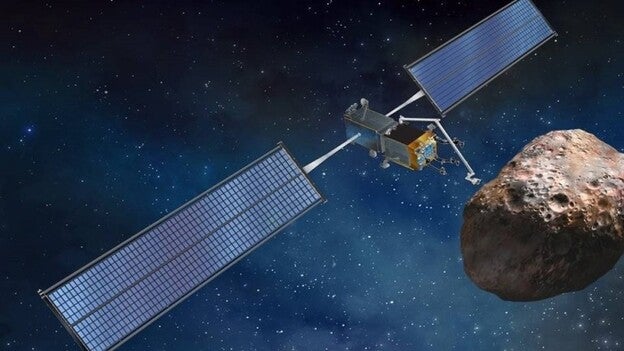 El panel solar espacial 'matasuegras' no termina de funcionar