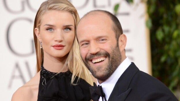 Jason Statham y Rosie Huntington-Whiteley, padres