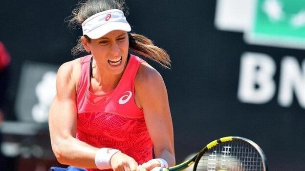 La británica Konta se retira antes de disputar las semifinales