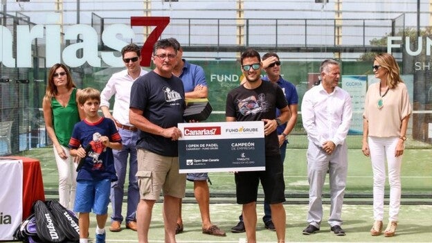 Finaliza el I Open Pádel CANARIAS7 - Fund Grube
