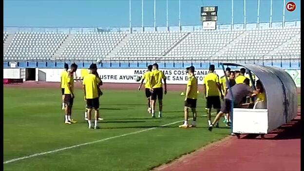 La nueva UD se entrena en Maspalomas