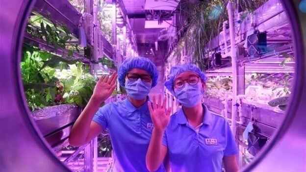 China ensaya un hábitat lunar bio-regenerativo durante 200 días