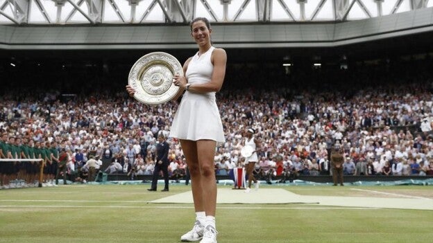 Garbiñe Muguruza asciende al quinto puesto