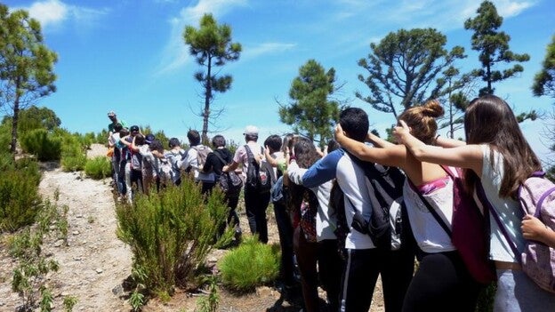 'Aula en la Naturaleza Barranco de la Arena' finaliza con 700 jóvenes