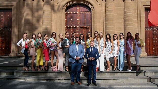 Las candidatas a Miss World lucen su mejor versión en Gáldar