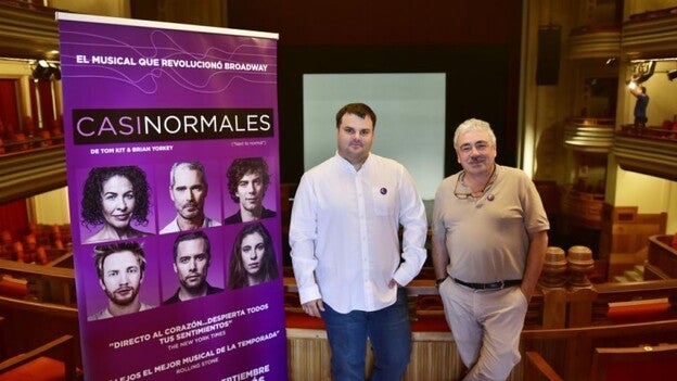 Adrián Guerra se estrena en el musical