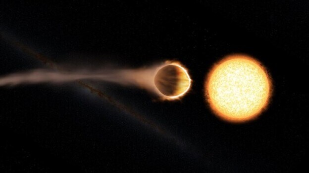 Moléculas de agua brillante delatan un lejano planeta con estratosfera