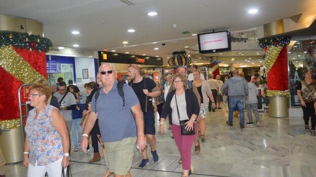 La afluencia a centros comerciales crece un 1,5% en julio