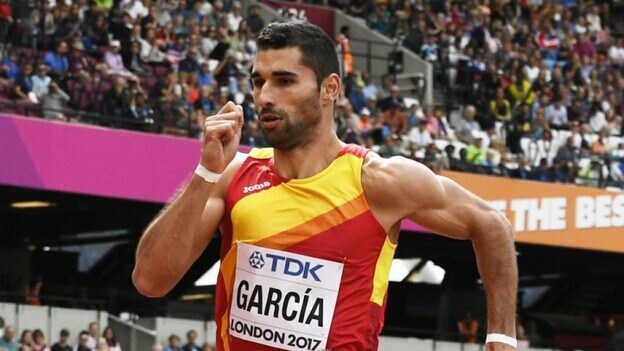 El atleta canario Samuel García se despide del Mundial