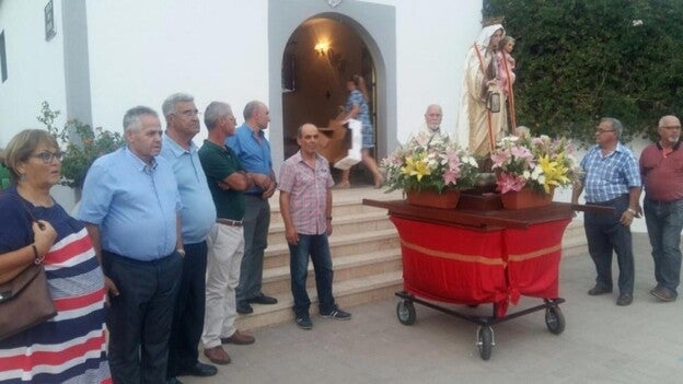 Taidía celebró su misa procesión para culminar las fiestas en honor a la Virgen del Carmen