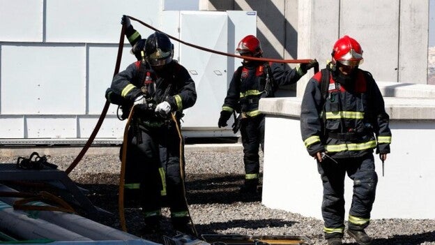 Herida tras el vuelco lateral de su vehículo en Tacoronte