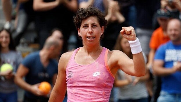 Carla Suárez gana en su primer partido en el torneo de New Haven