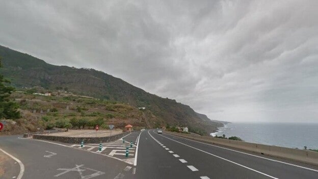 Una ciclista herida al sufrir una caída en Los Realejos