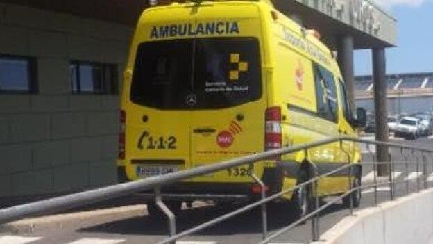 Choque mortal de un motorista en Tuineje