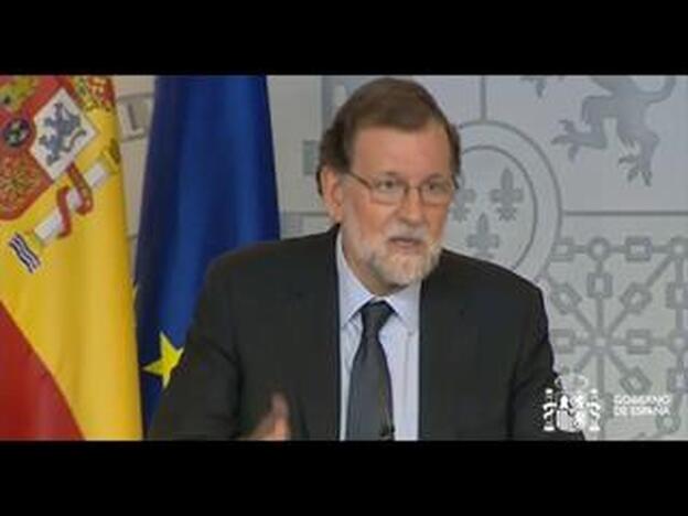 Rajoy: «La investigación sigue abierta»