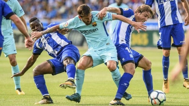 Un trámite para Messi en Vitoria (0-2)