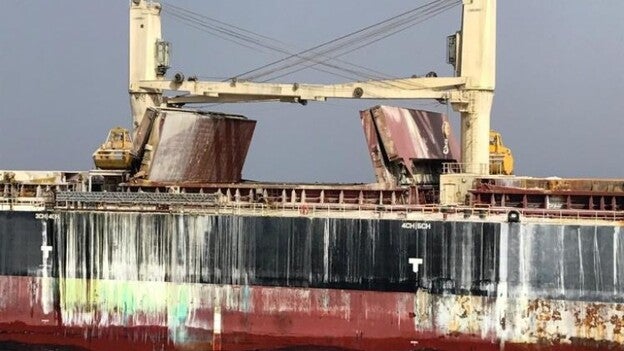 El ‘Cheshire’ llegará en 8 días a la Península