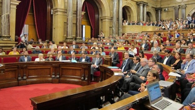Pleno del Parlamento de Cataluña, en directo