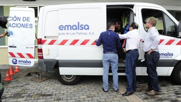 Emalsa no detecta fugas en la red de Alcaravaneras
