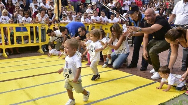 En esta carrera se puede gatear