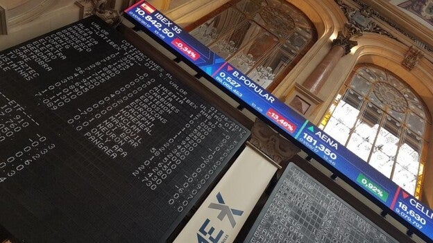 La Bolsa española cae el 0,2 % y recupera los 10.300 puntos