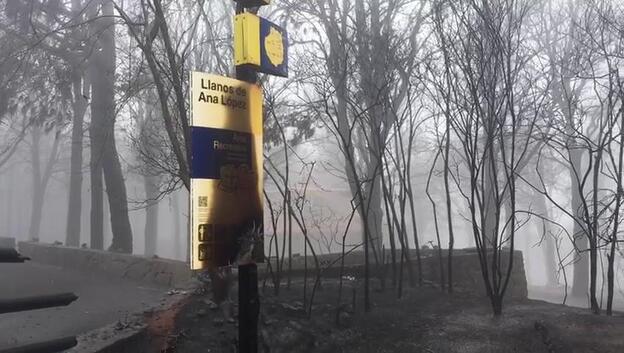 El fuego de la cumbre, «en fase de liquidación»