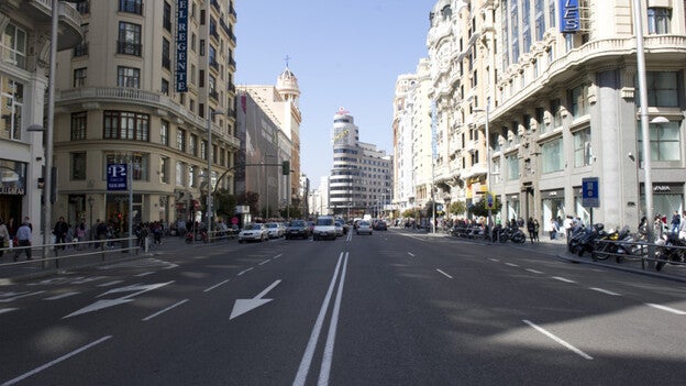 Detenido por conducir en zigzag por Madrid