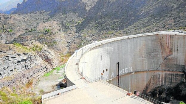Las presas de Gran Canaria, al 12% de su capacidad