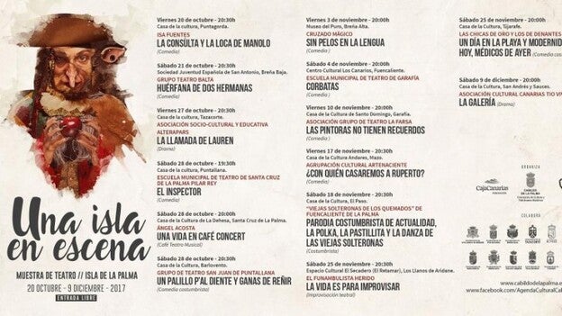 ‘Una isla en escena’ recorre La Palma