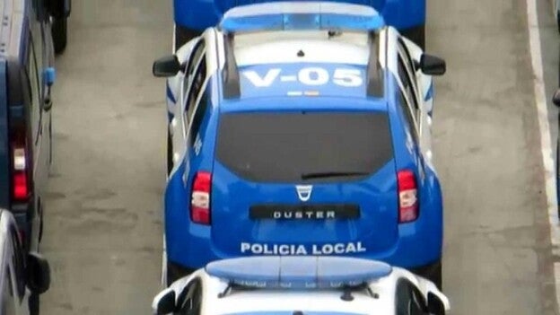Un conductor huye de la policía tras darle el alto