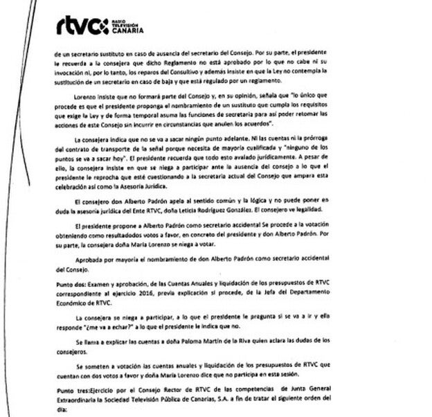 Crónica de un desgobierno público